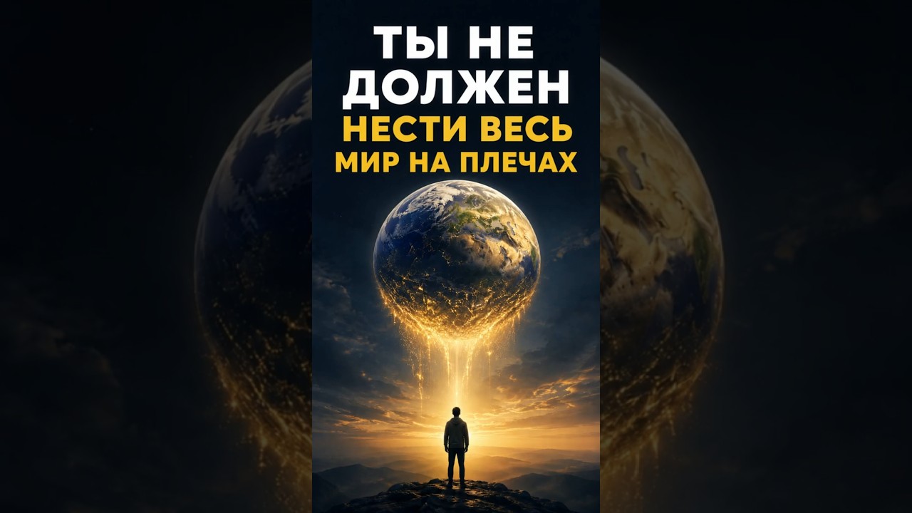 Превью: Бог говорит: Ты не должен нести весь мир на плечах