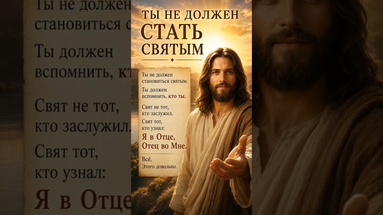 Превью: Ты не должен стать святым