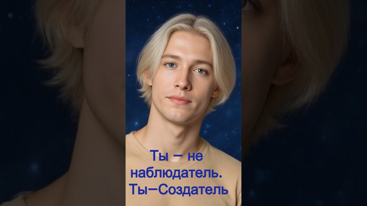Превью: Бог говорит: "Ты — не наблюдатель  Ты — Создатель". Вот почему... Создай реальность.