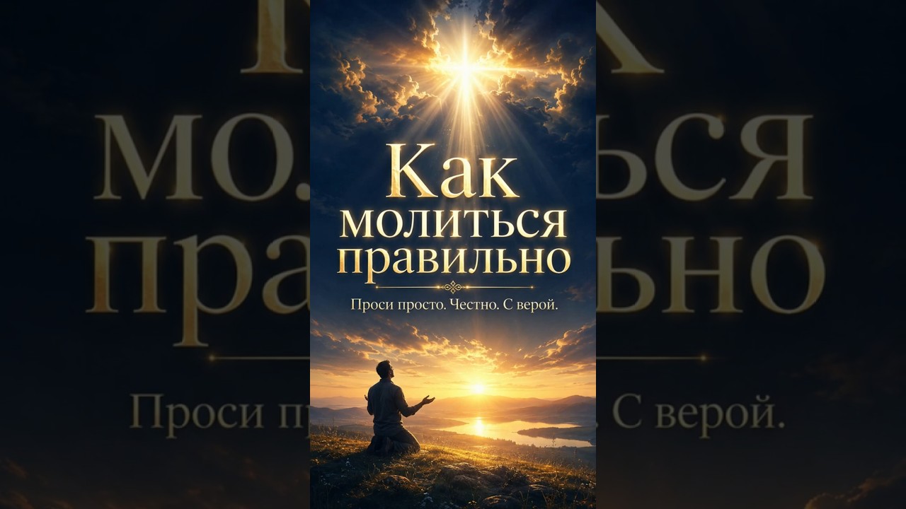 Превью: Как просить у Бога правильно: молитва, которую Он слышит — правда о прошении